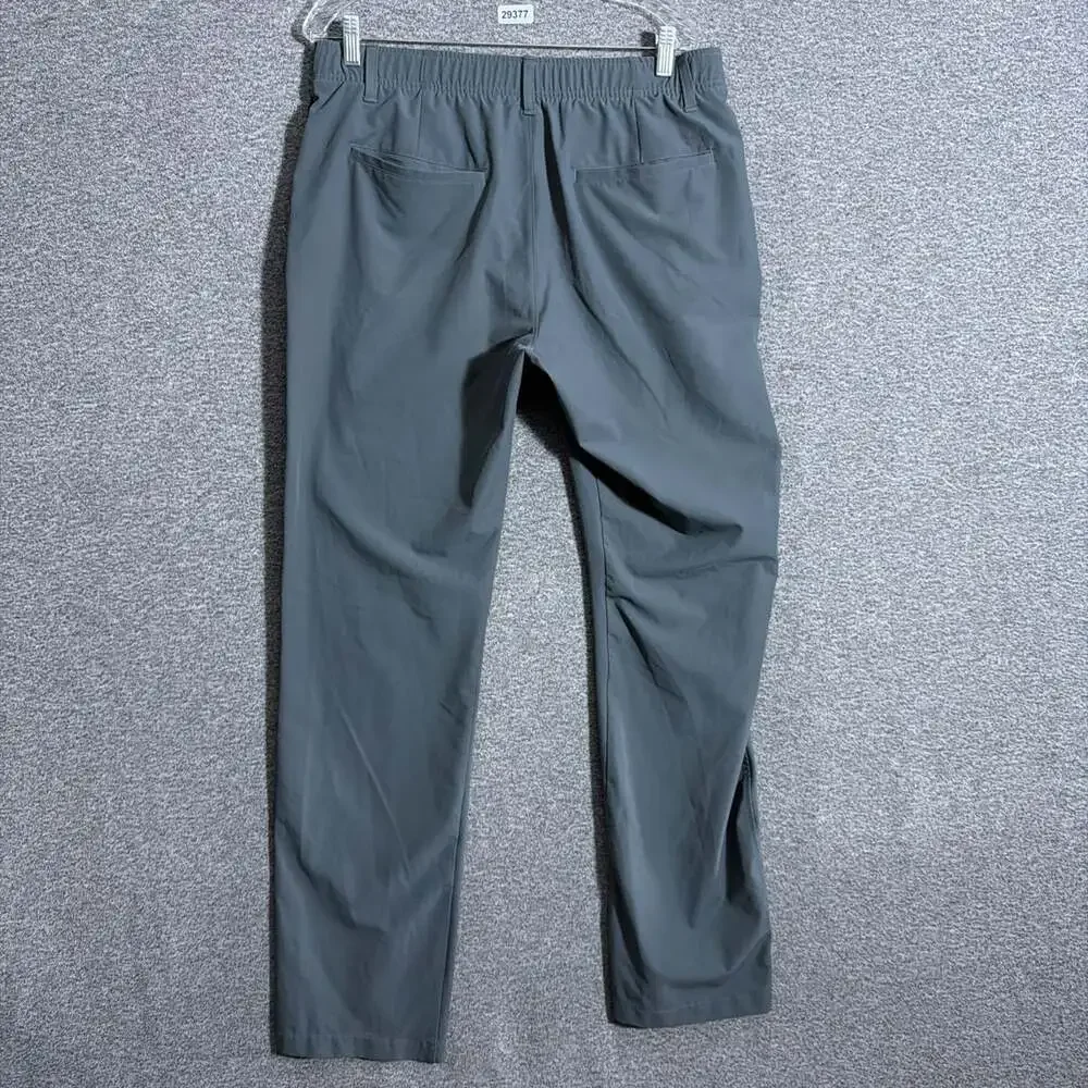 Under Armour Men's Size 36/34 Gray 4 Way Stretch Performance Golf Pants